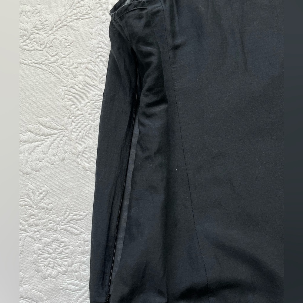 Free People Beaded Black Camisole Tank Top Cotton Silk Blend 12 - Picture 5 of 14